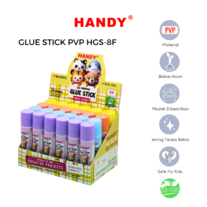 Lem Stick HANDY PVP Material Kuat dan Aman digunakan