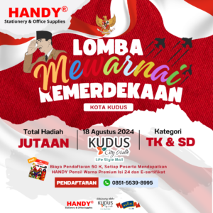 Lomba mewarnai HANDY Stationery di Kudus